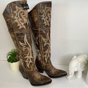 Dan Post - Jilted Leather Over The Knee Boots - 8.5